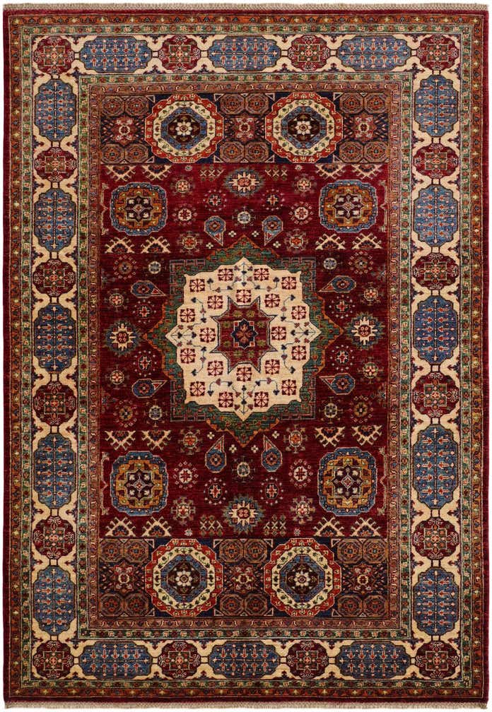 5' 8 x 8' 1 Hand Knotted Mamluk Ziegler Rug