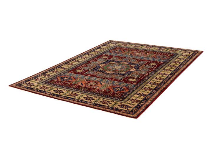 5' 6 x 7' 8 Hand Knotted Mamluk Ziegler Rug