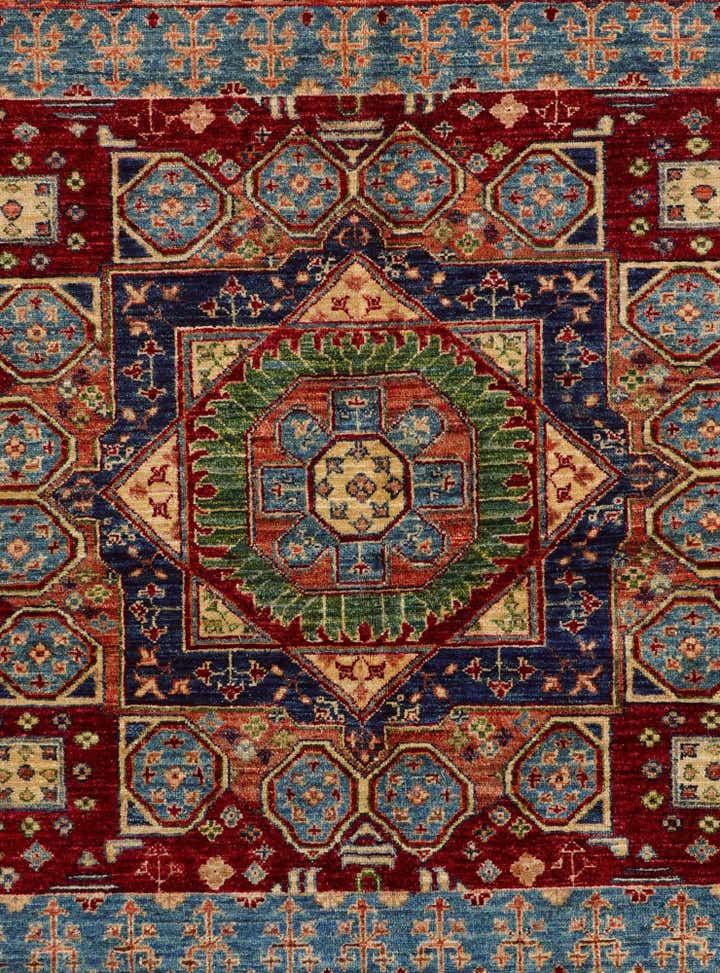5' 6 x 7' 8 Hand Knotted Mamluk Ziegler Rug