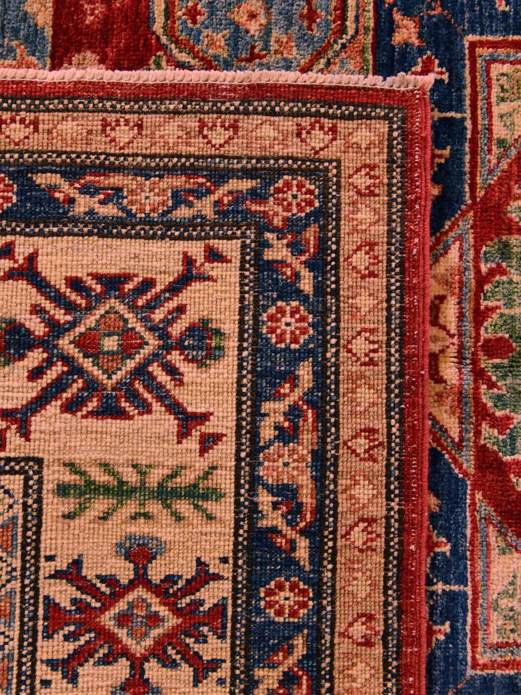 165cm x 235cm Hand Knotted Mamluk Ziegler Rug