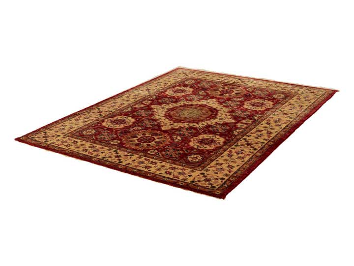 5' x 6' 8 Hand Knotted Mamluk Ziegler Rug