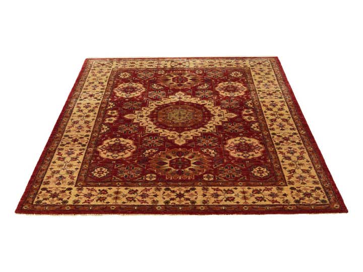 5' x 6' 8 Hand Knotted Mamluk Ziegler Rug