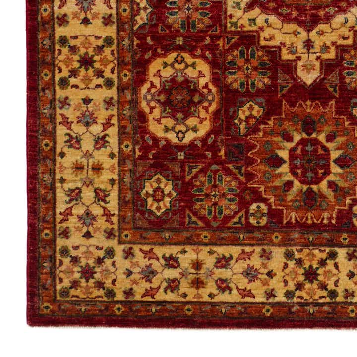 5' x 6' 8 Hand Knotted Mamluk Ziegler Rug