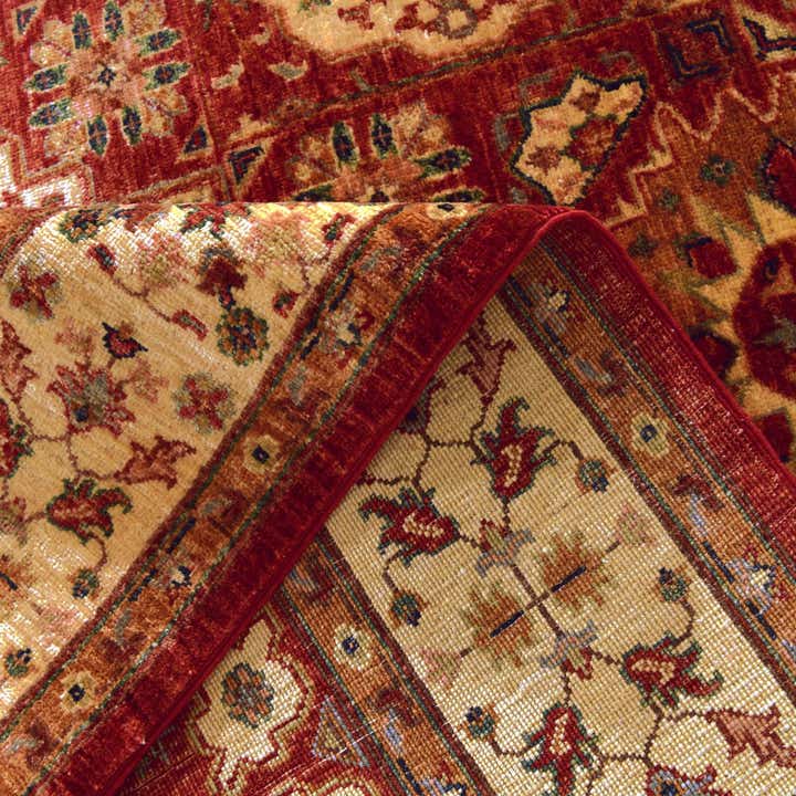 5' x 6' 8 Hand Knotted Mamluk Ziegler Rug