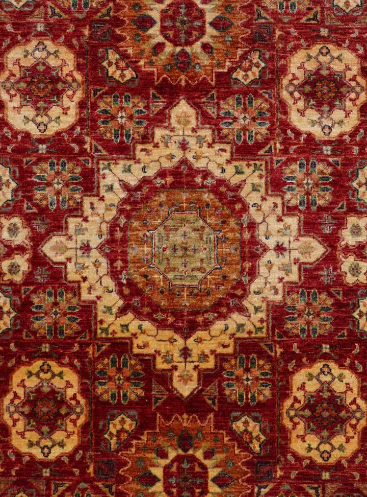 5' x 6' 8 Hand Knotted Mamluk Ziegler Rug