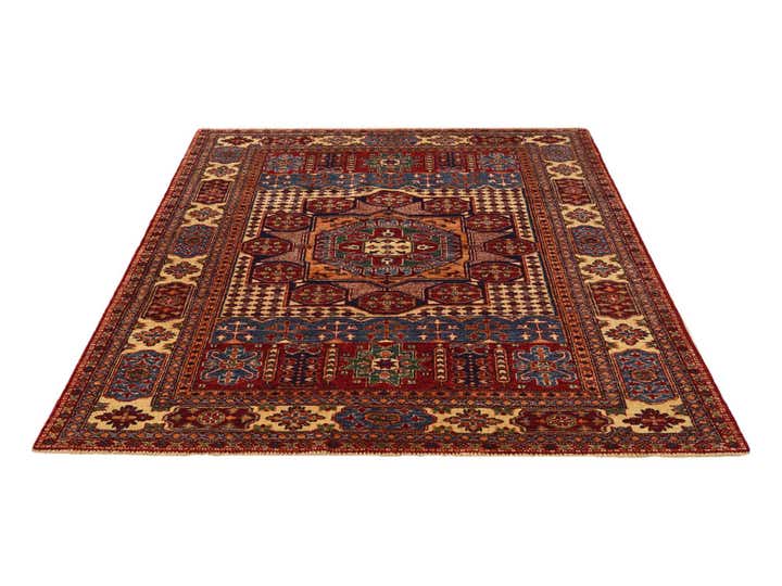 5' x 6' 10 Hand Knotted Mamluk Ziegler Rug
