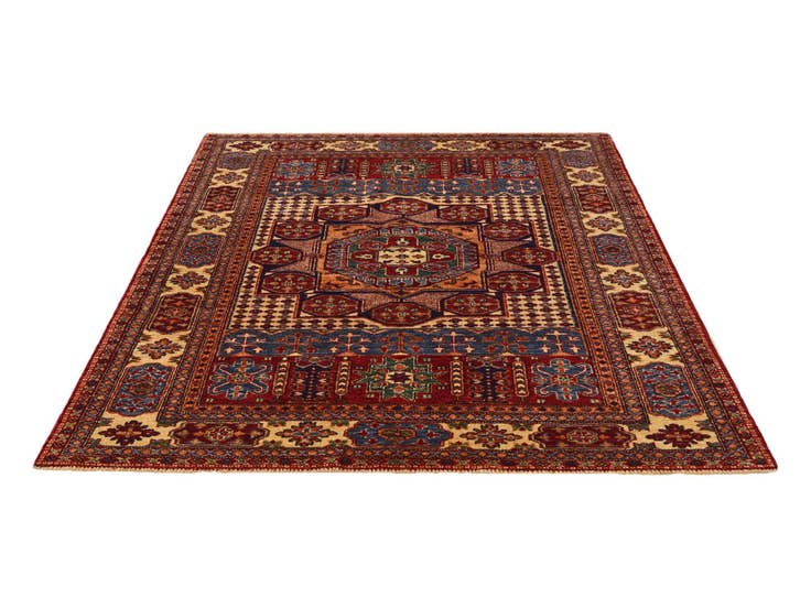 Detail image of 5' x 6' 10 Hand Knotted Mamluk Ziegler Rug
