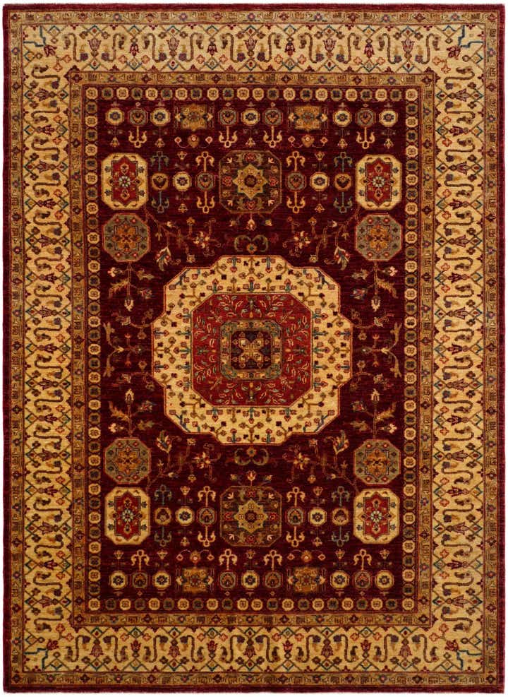 5' 9 x 7' 11 Hand Knotted Mamluk Ziegler Rug