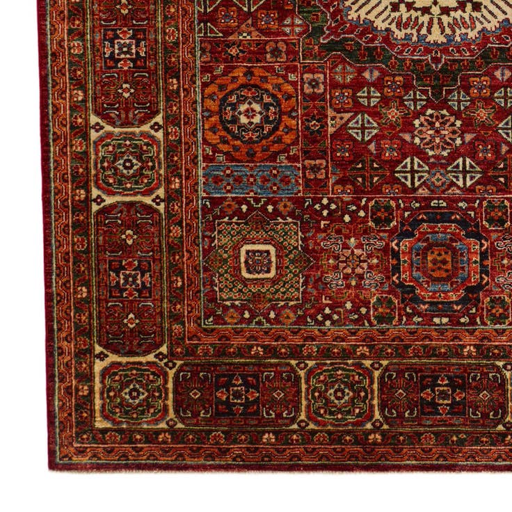 Detail image of 5' 11 x 8' 2 Hand Knotted Mamluk Ziegler Rug