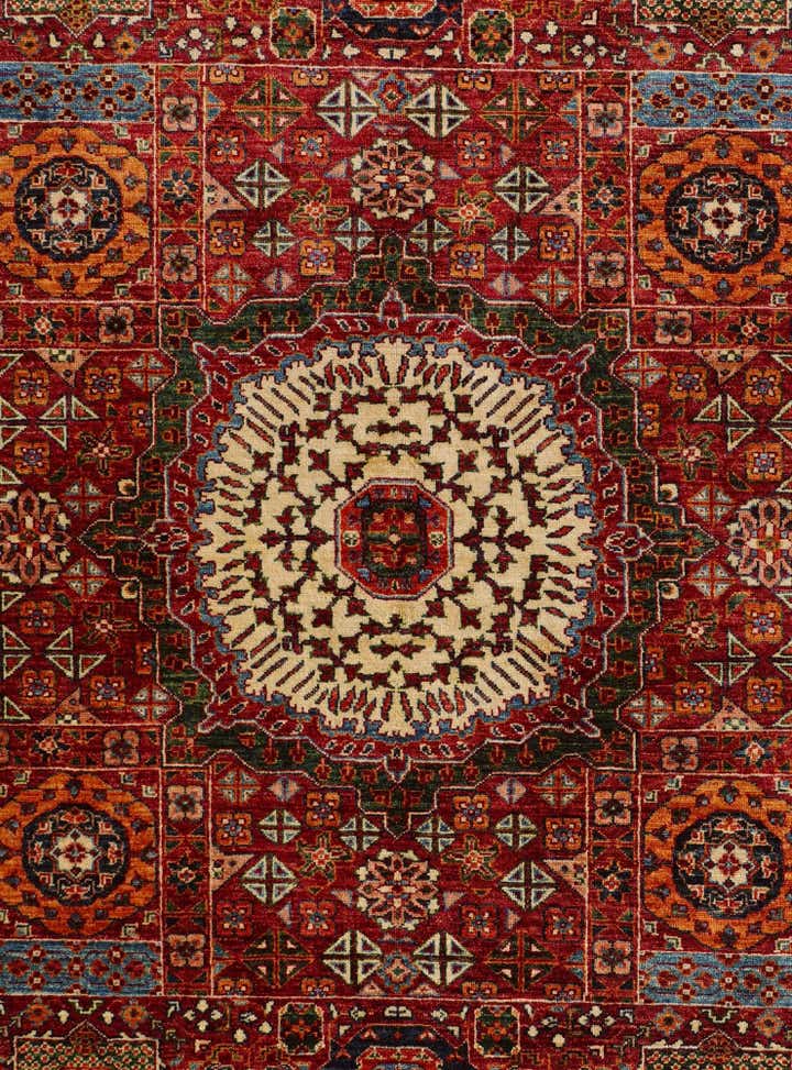 5' 11 x 8' 2 Hand Knotted Mamluk Ziegler Rug