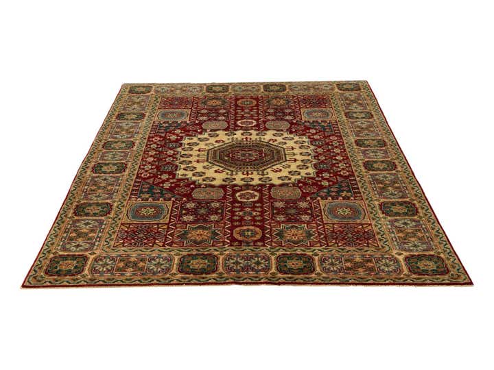5' 8 x 8' 1 Hand Knotted Mamluk Ziegler Rug