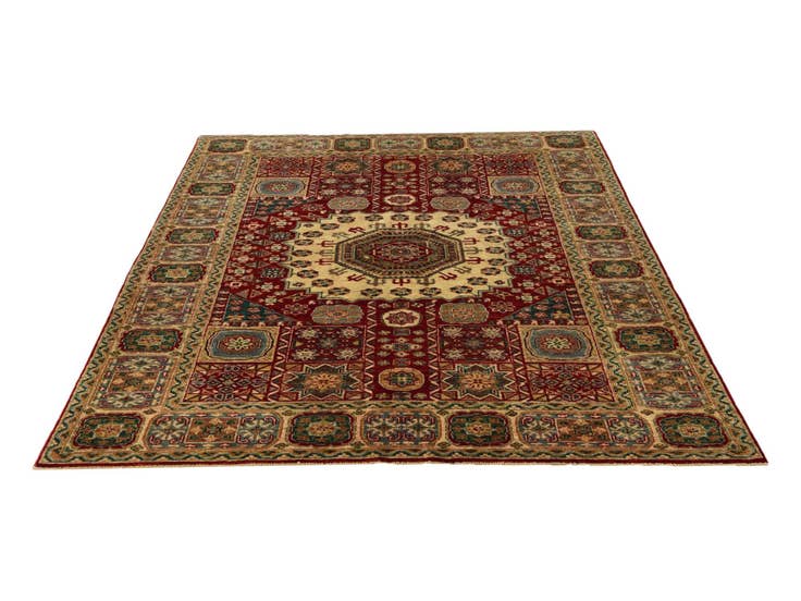 Detail image of 5' 8 x 8' 1 Hand Knotted Mamluk Ziegler Rug