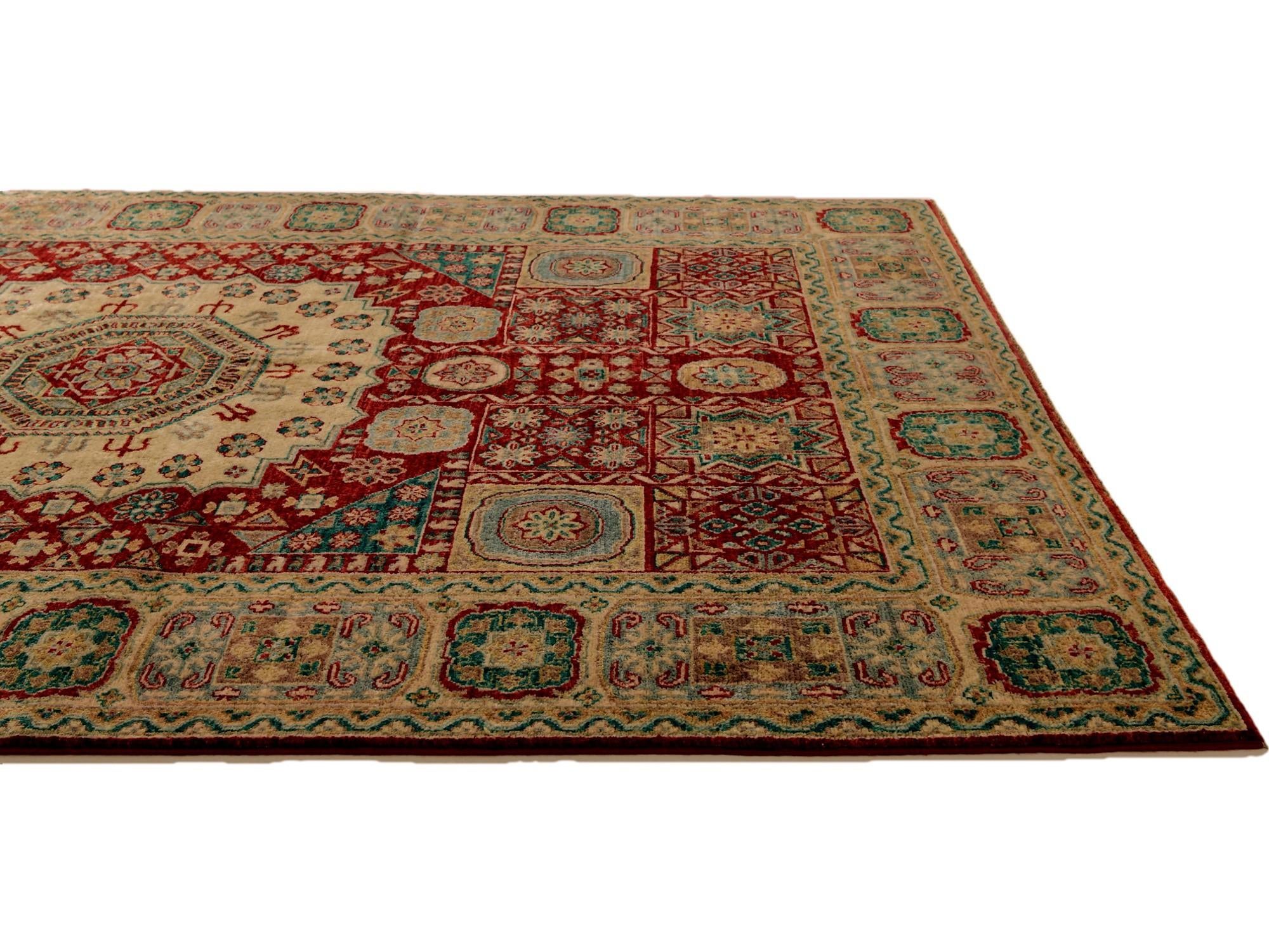 5' 8 x 8' 1 Hand Knotted Mamluk Ziegler Rug