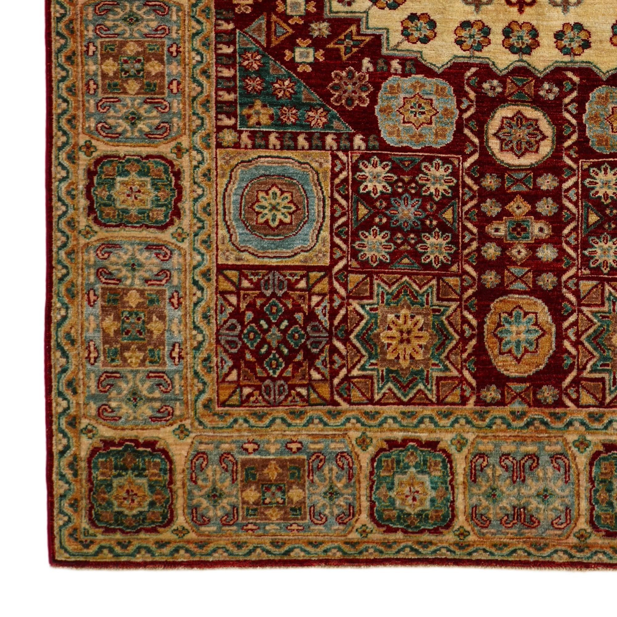 5' 8 x 8' 1 Hand Knotted Mamluk Ziegler Rug