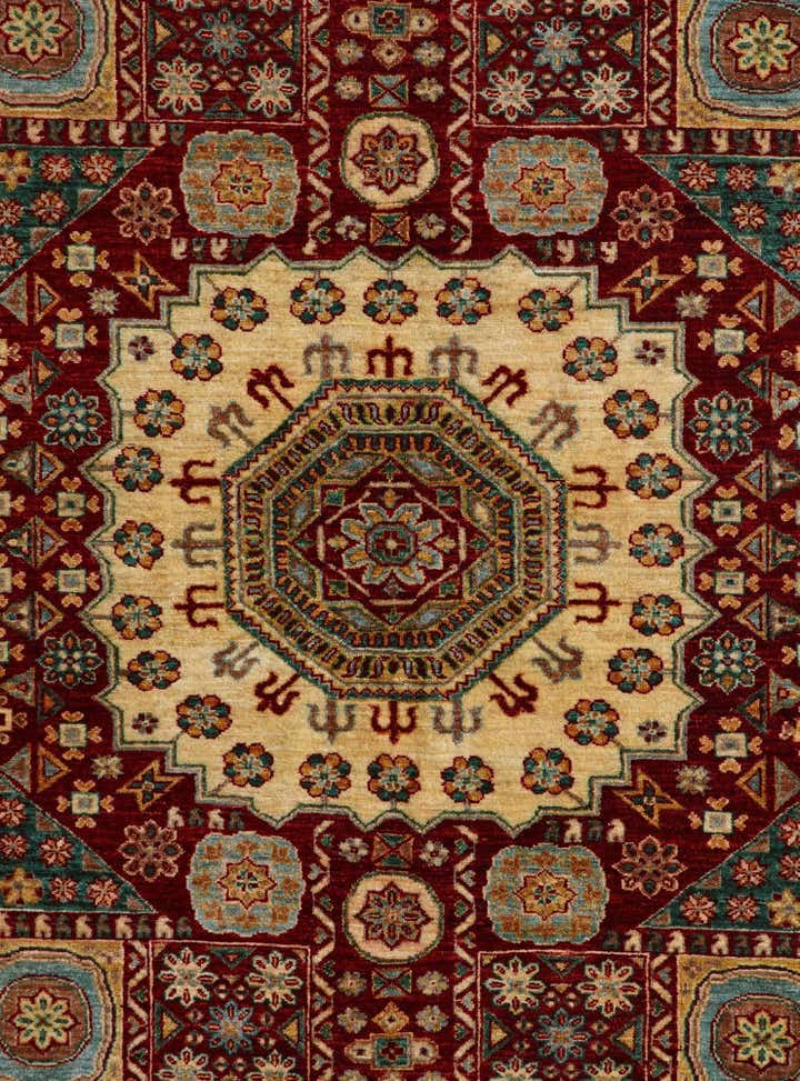 5' 8 x 8' 1 Hand Knotted Mamluk Ziegler Rug
