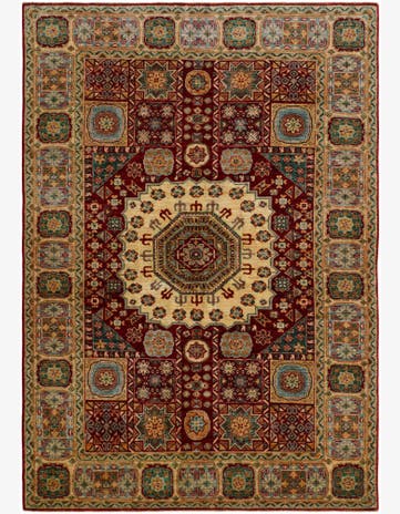 5' 8 x 8' 1 Hand Knotted Mamluk Ziegler Rug