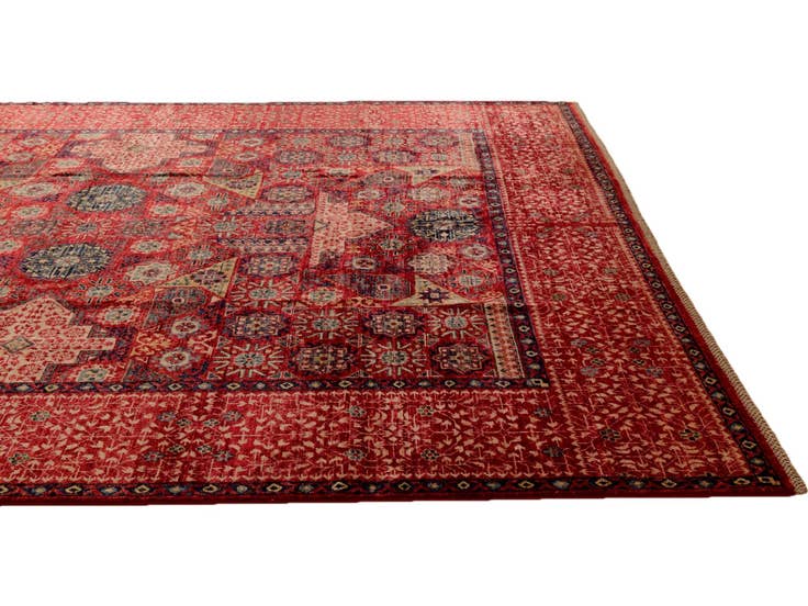 Detail image of 8' 2 x 10' 1 Hand Knotted Mamluk Ziegler Rug