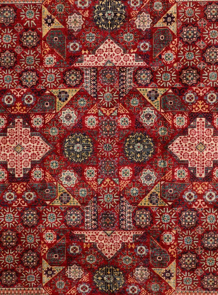 8' 2 x 10' 1 Hand Knotted Mamluk Ziegler Rug