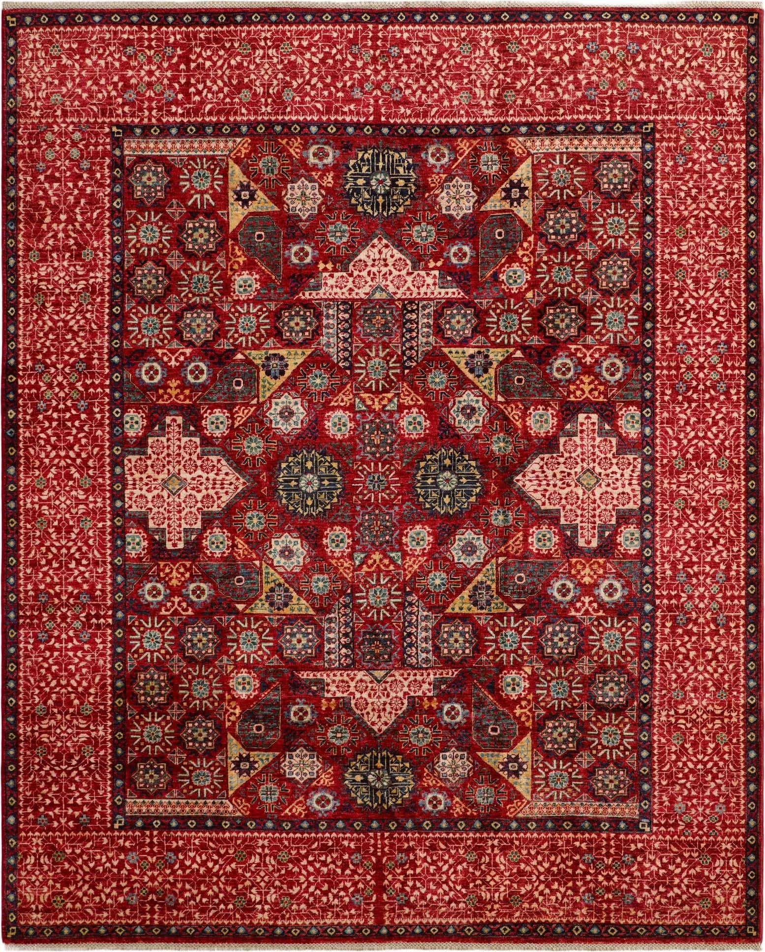 8' 2 x 10' 1 Hand Knotted Mamluk Ziegler Rug