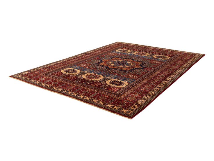 Detail image of 6' x 8' 4 Hand Knotted Mamluk Ziegler Rug