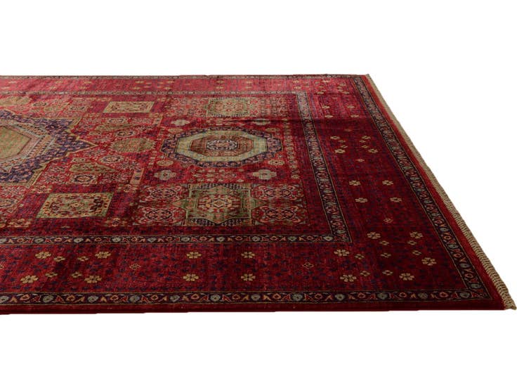 Detail image of 6' 8 x 10' 2 Hand Knotted Mamluk Ziegler Rug