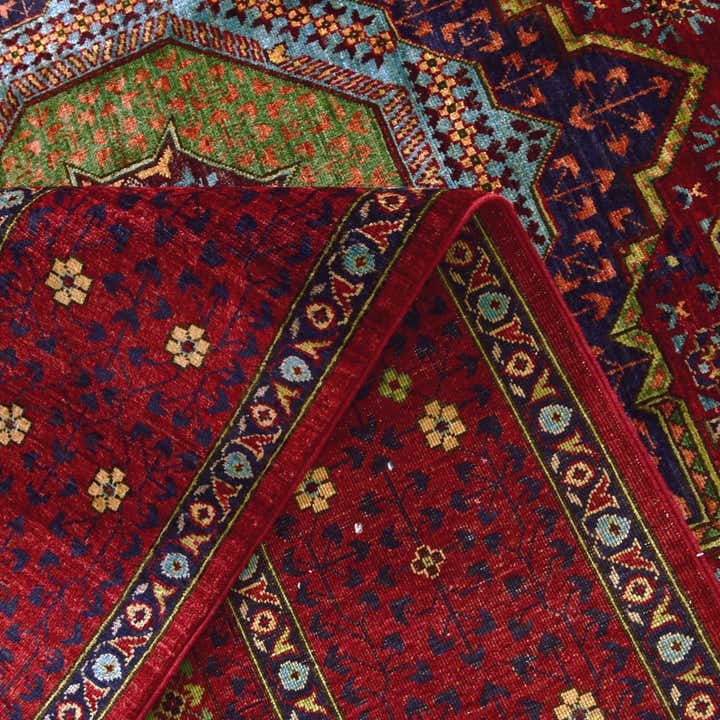 6' 8 x 10' 2 Hand Knotted Mamluk Ziegler Rug