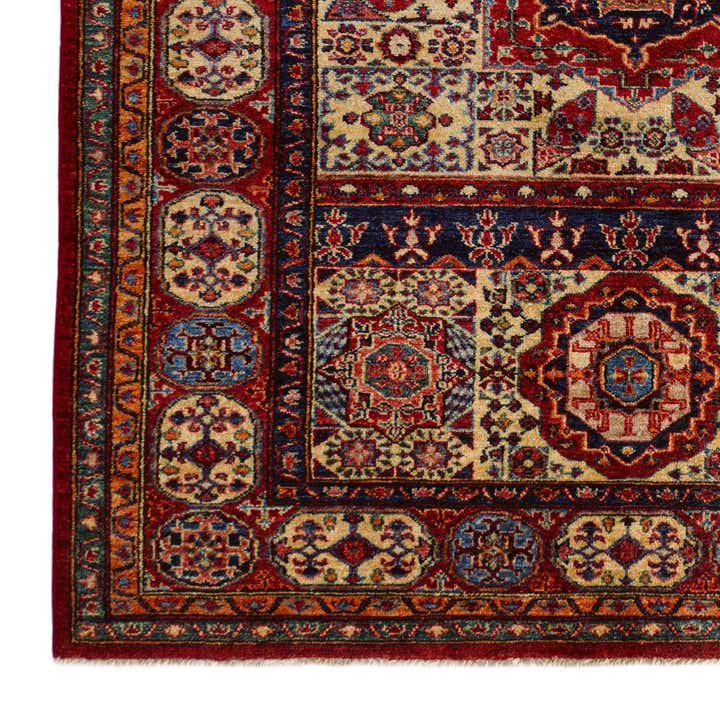 5' x 6' 4 Hand Knotted Mamluk Ziegler Rug