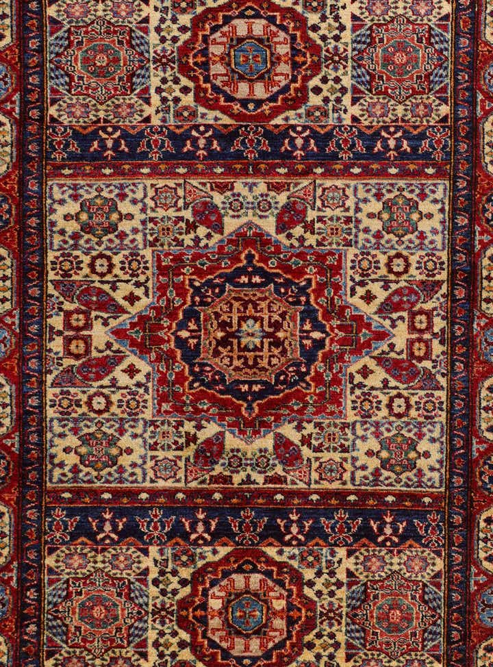 5' x 6' 4 Hand Knotted Mamluk Ziegler Rug