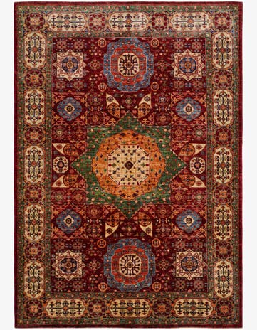 5' 6 x 7' 10 Hand Knotted Mamluk Ziegler Rug