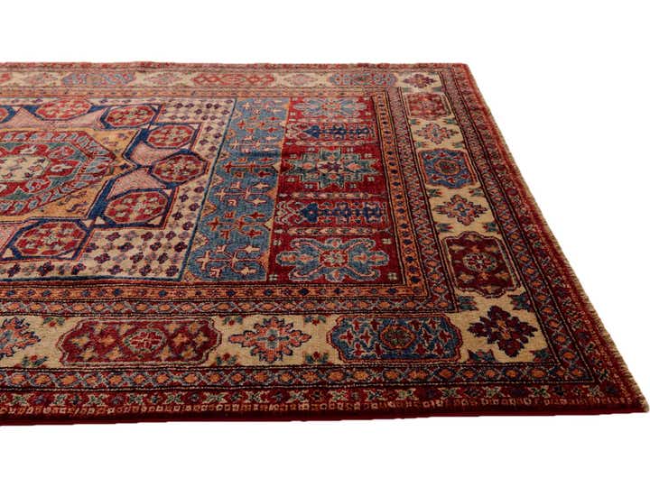 5' 3 x 6' 11 Hand Knotted Mamluk Ziegler Rug
