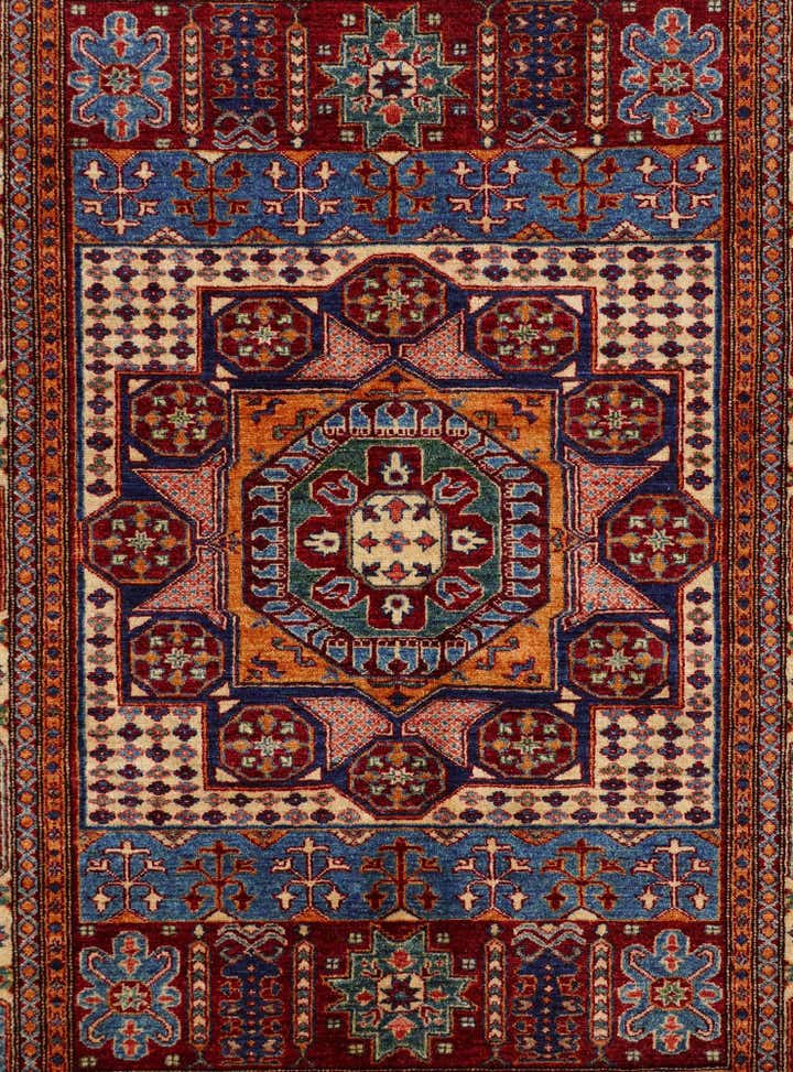 5' 3 x 6' 11 Hand Knotted Mamluk Ziegler Rug