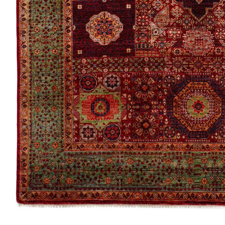 6' 6 x 9' 8 Hand Knotted Mamluk Ziegler Rug