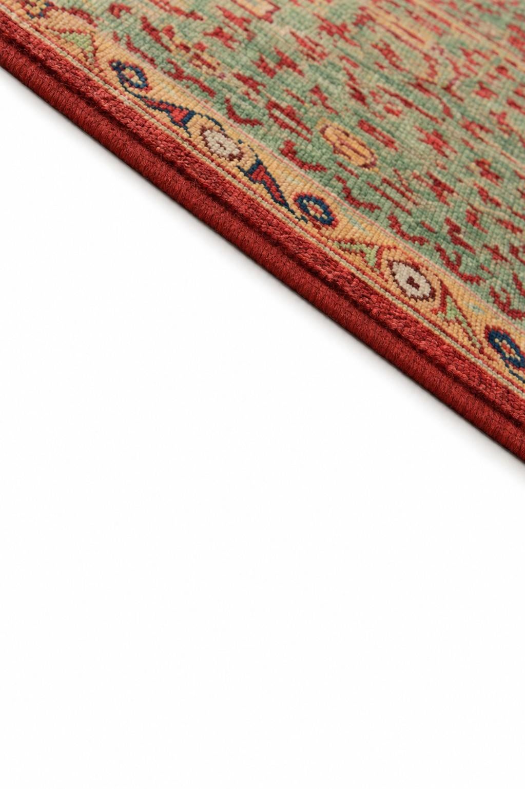 Detail image 8 of 11: 6' 6 x 9' 8 Hand Knotted Mamluk Ziegler Rug