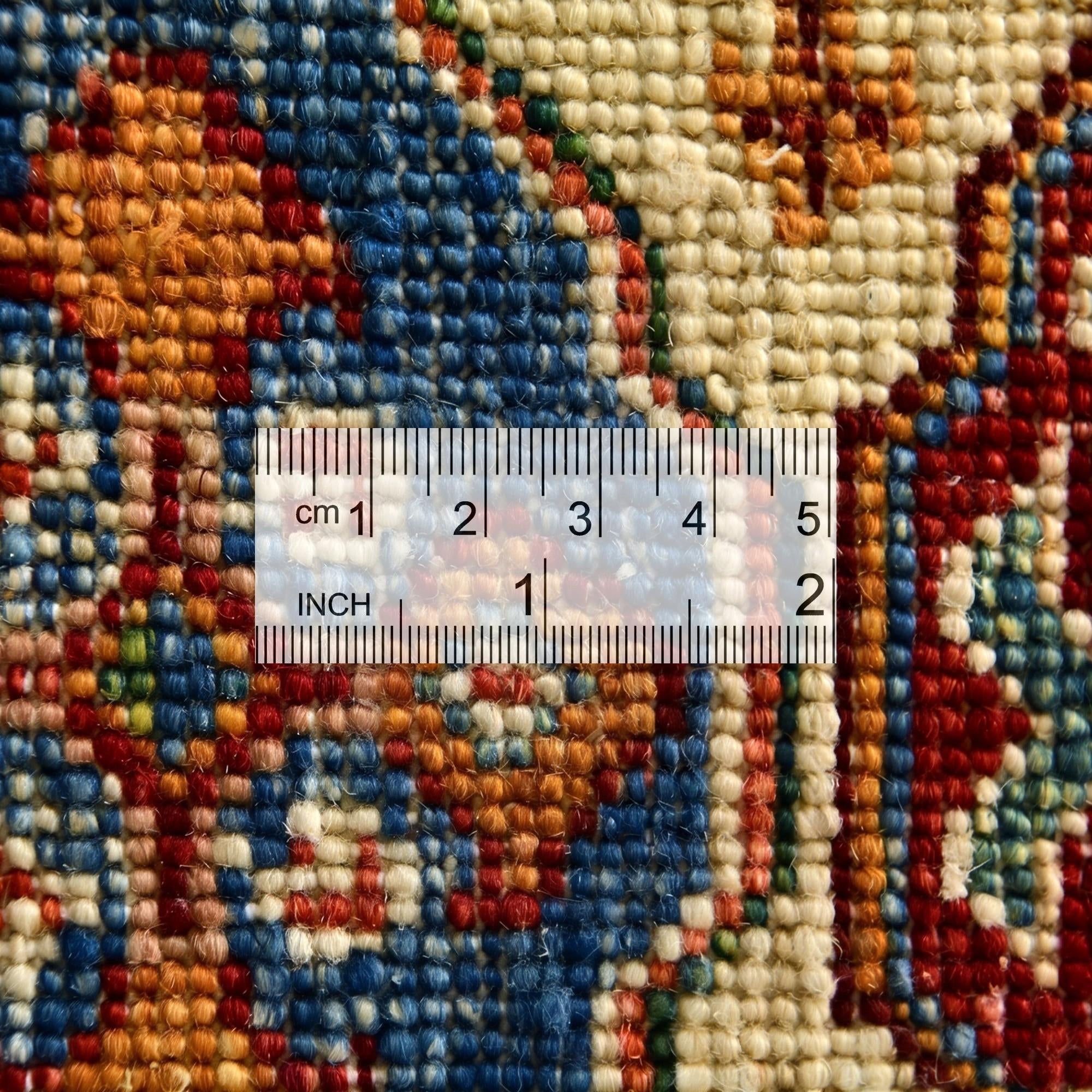 5' 4 x 6' 11 Hand Knotted Mamluk Ziegler Rug