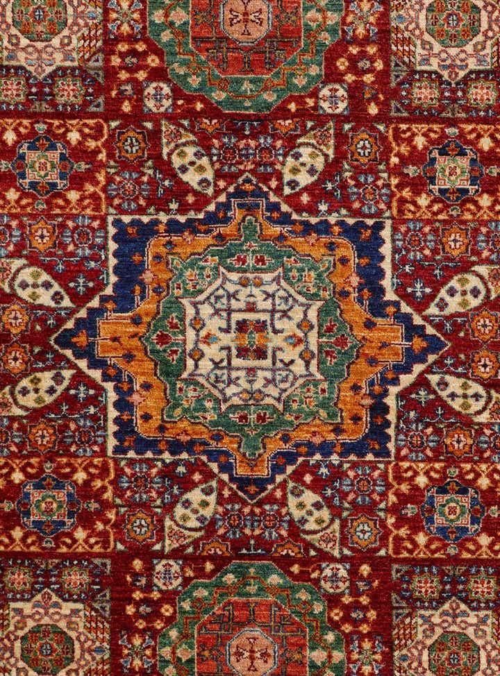 5' 4 x 6' 11 Hand Knotted Mamluk Ziegler Rug