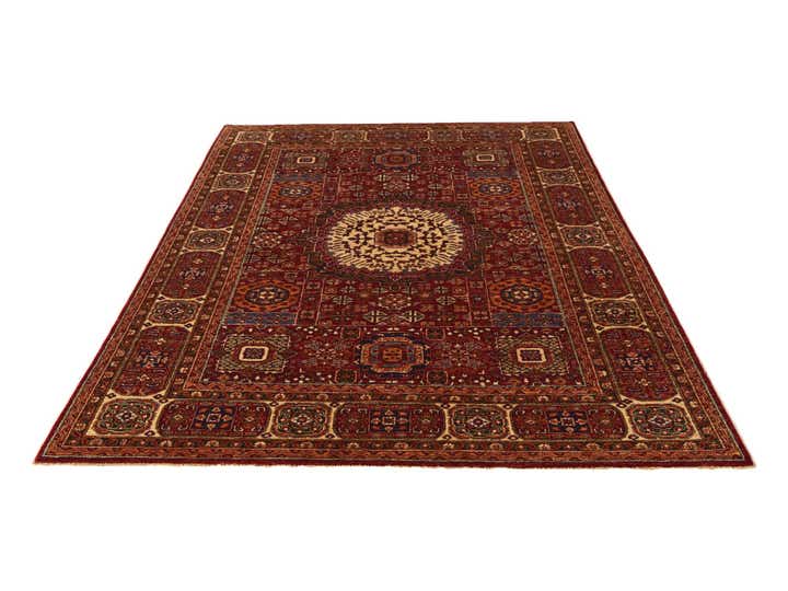 5' 10 x 8' 2 Hand Knotted Mamluk Ziegler Rug