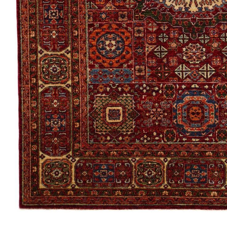 Detail image of 5' 10 x 8' 2 Hand Knotted Mamluk Ziegler Rug