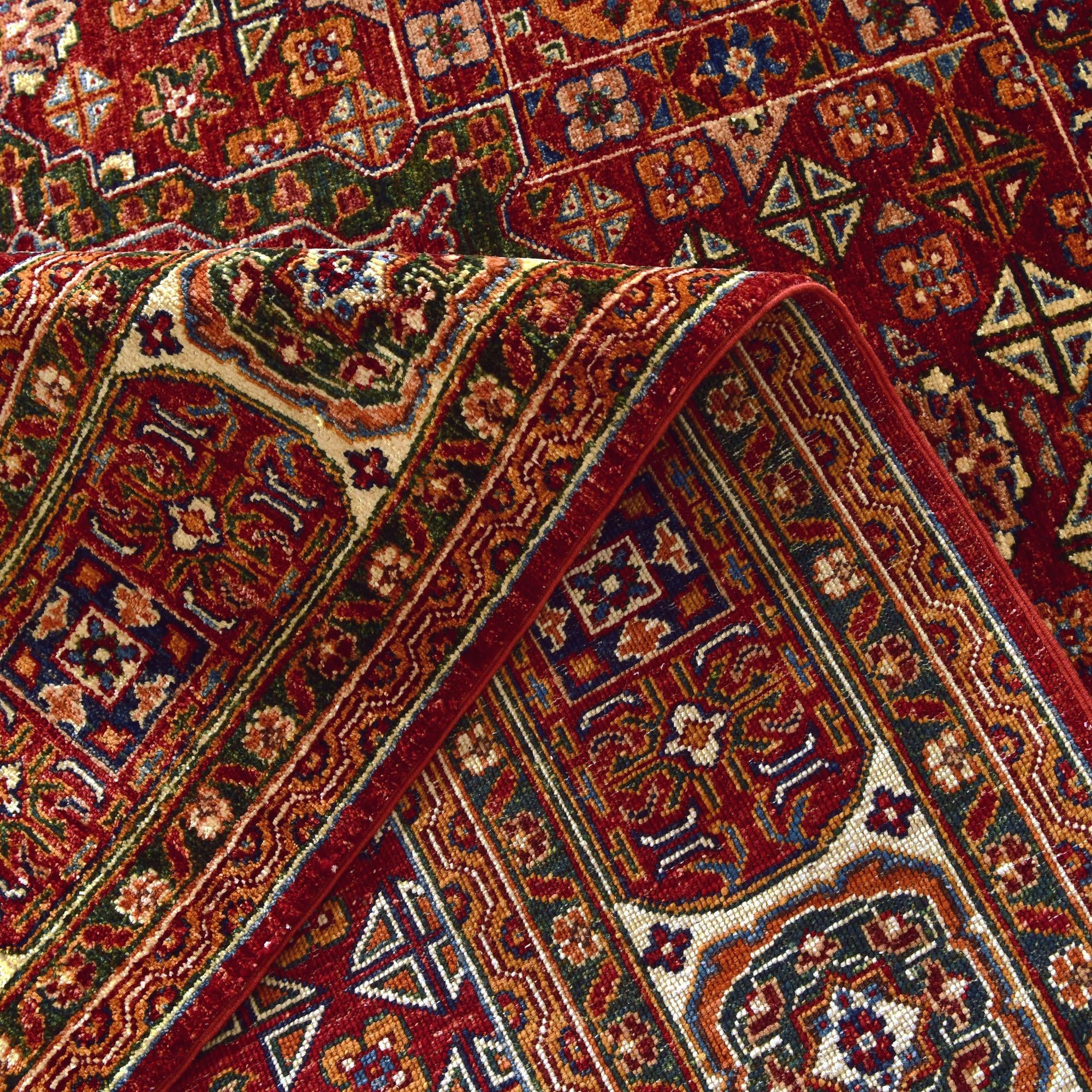 5' 10 x 8' 2 Hand Knotted Mamluk Ziegler Rug
