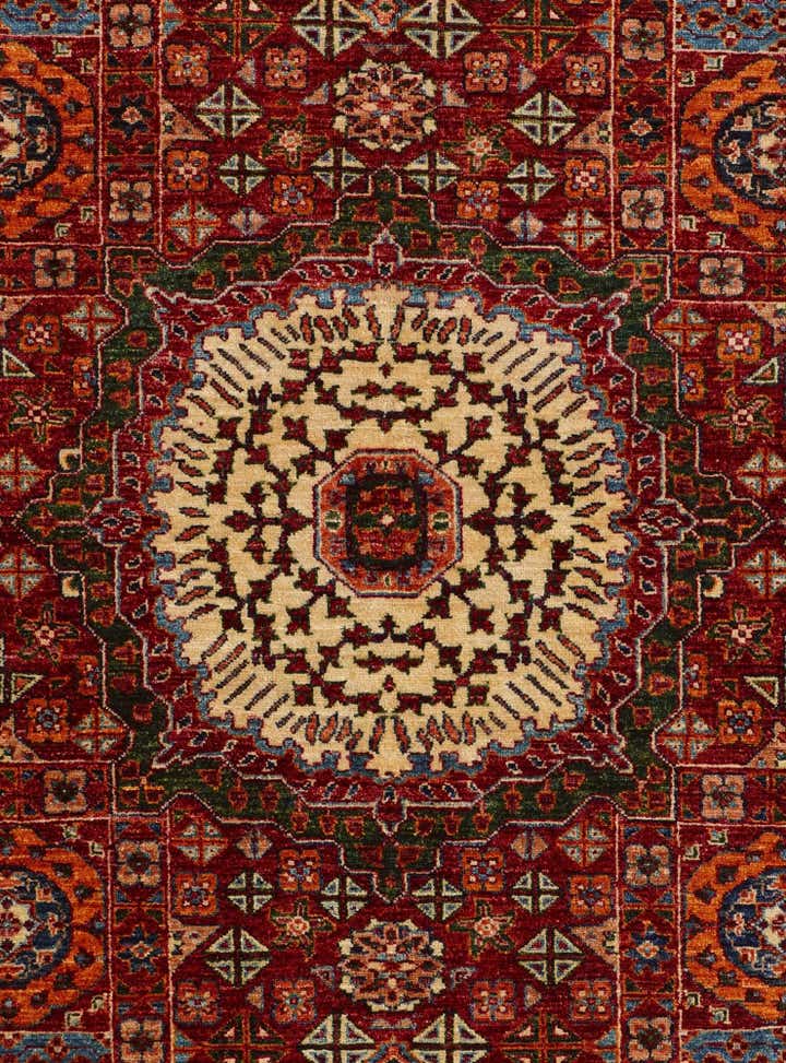 5' 10 x 8' 2 Hand Knotted Mamluk Ziegler Rug