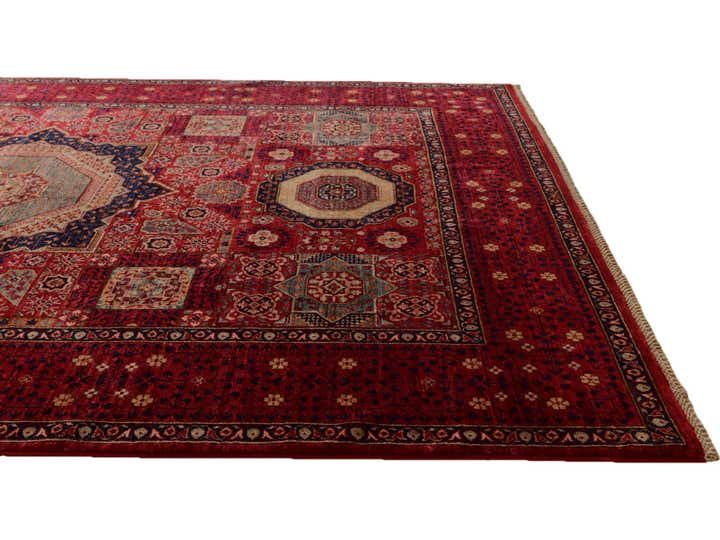 6' 2 x 8' 10 Hand Knotted Mamluk Ziegler Rug