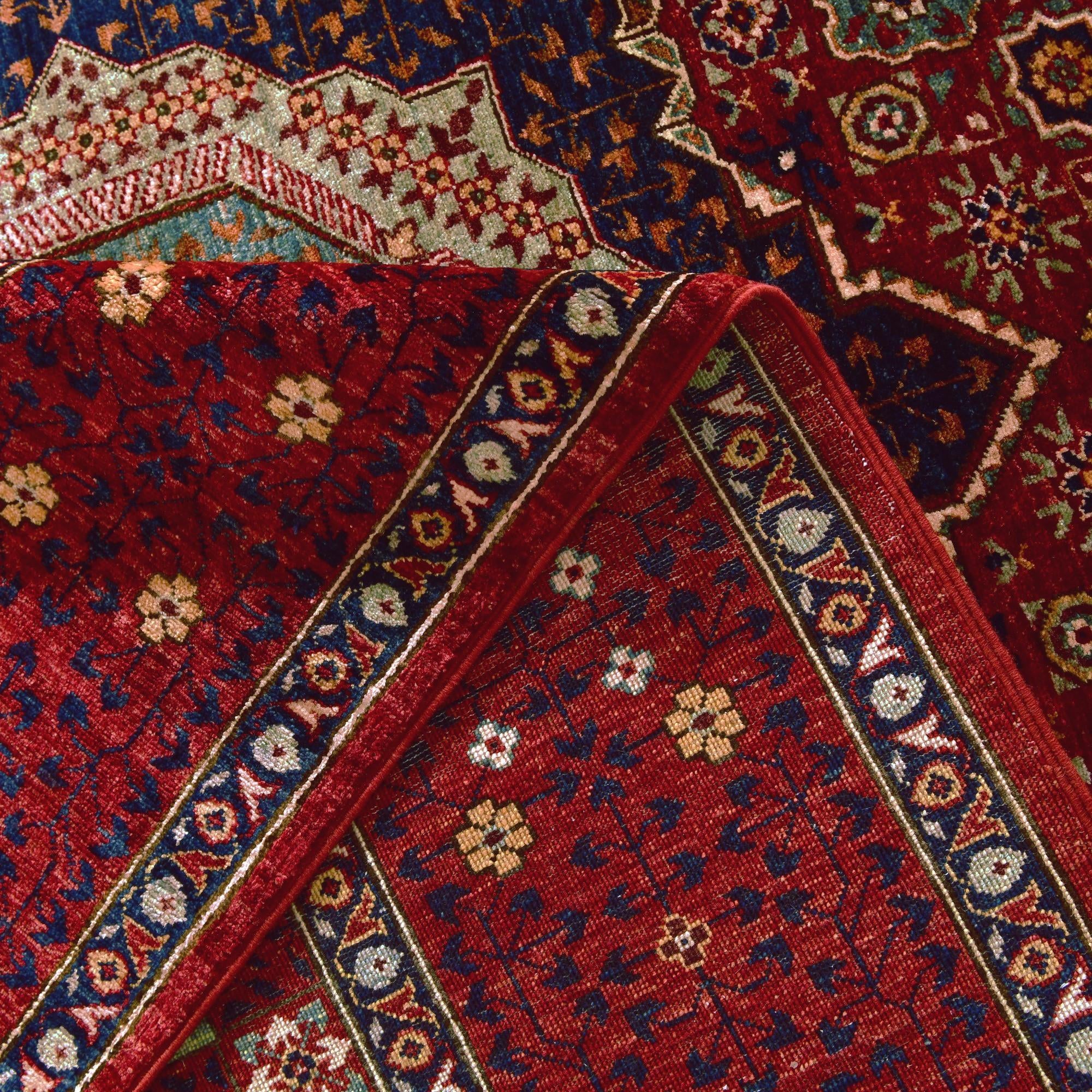 6' 2 x 8' 10 Hand Knotted Mamluk Ziegler Rug