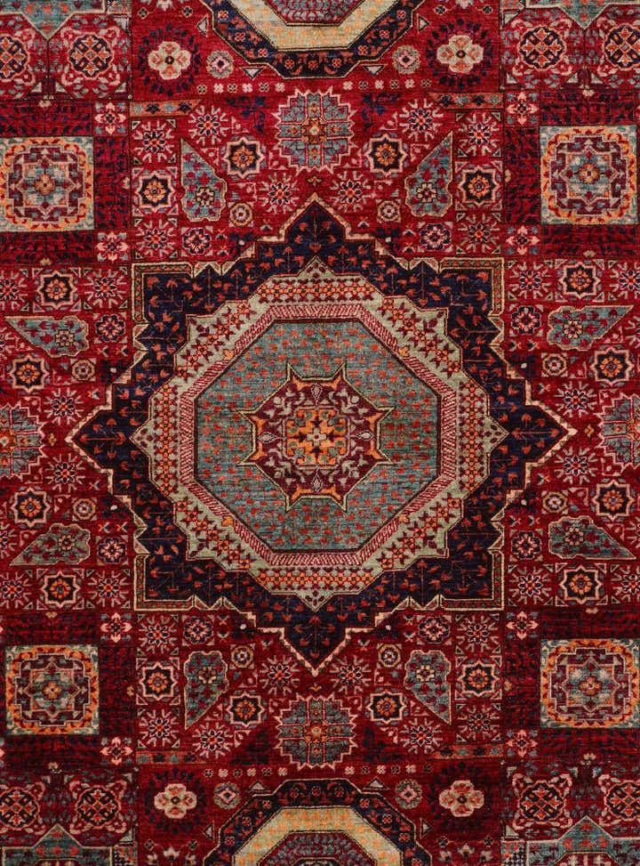 6' 2 x 8' 10 Hand Knotted Mamluk Ziegler Rug