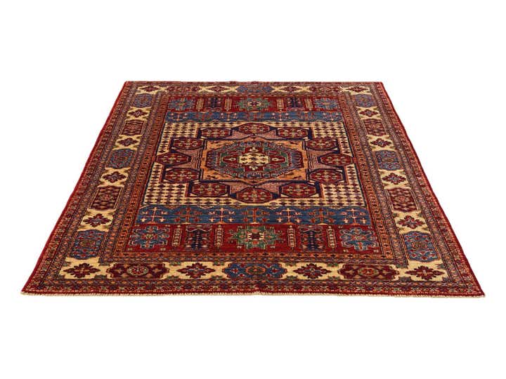 5' 1 x 7' 1 Hand Knotted Mamluk Ziegler Rug