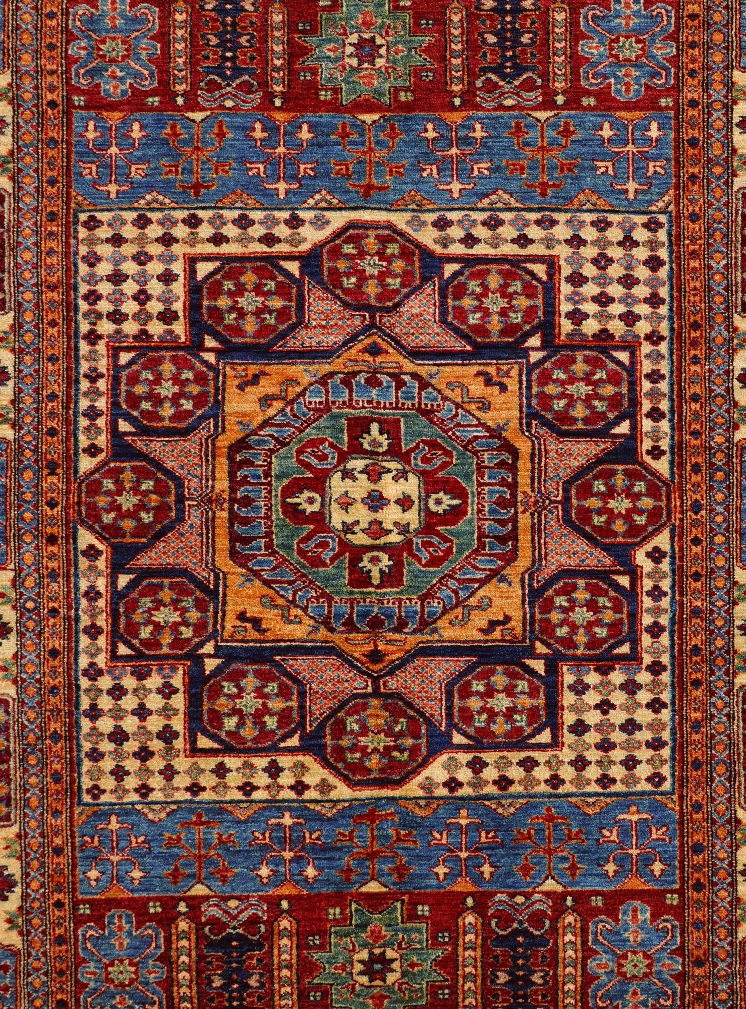 5' 1 x 7' 1 Hand Knotted Mamluk Ziegler Rug