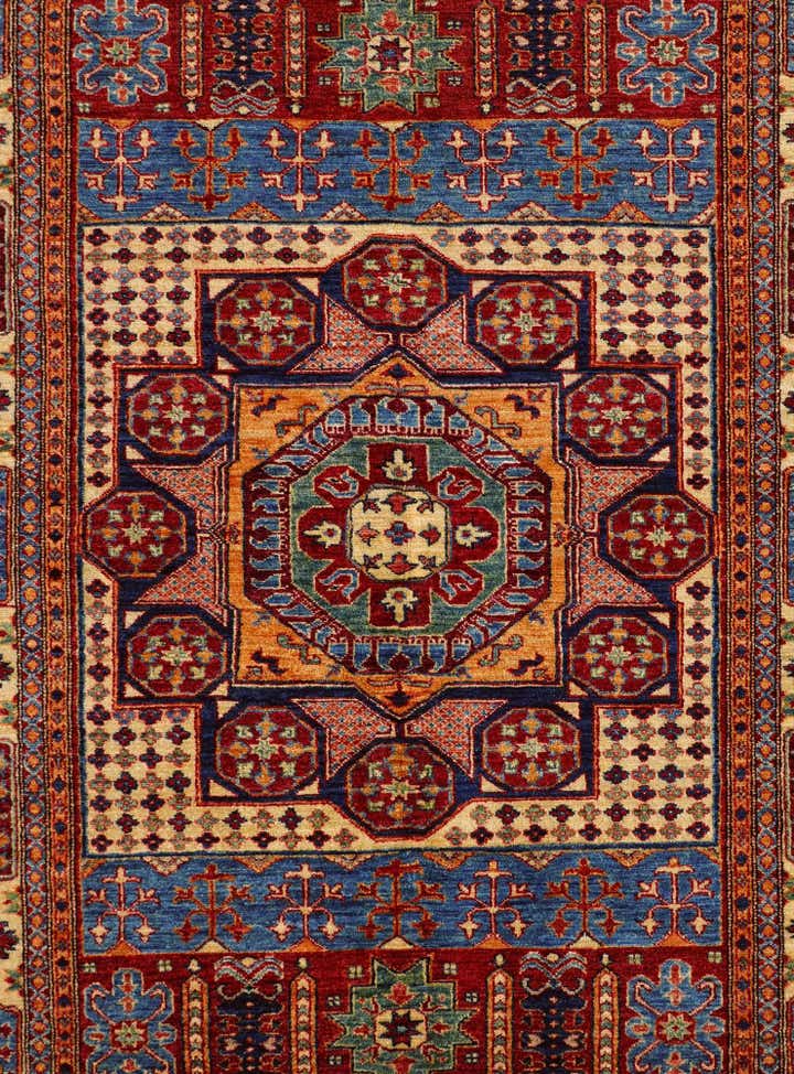 5' 1 x 7' 1 Hand Knotted Mamluk Ziegler Rug