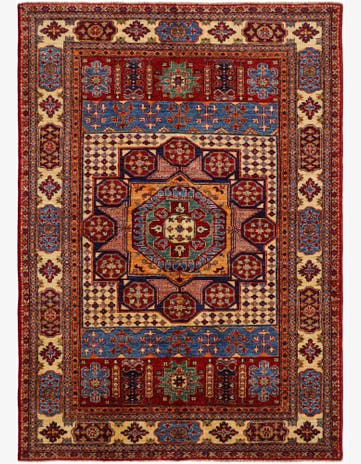 5' 1 x 7' 1 Hand Knotted Mamluk Ziegler Rug
