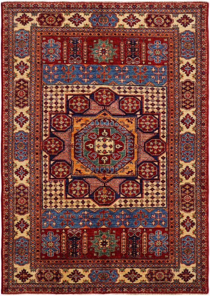 5' 1 x 7' 1 Hand Knotted Mamluk Ziegler Rug