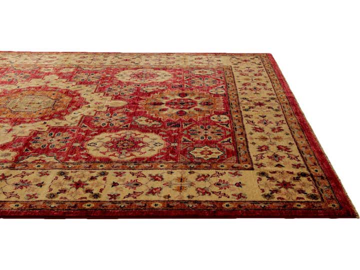 5' x 7' 7 Hand Knotted Mamluk Ziegler Rug
