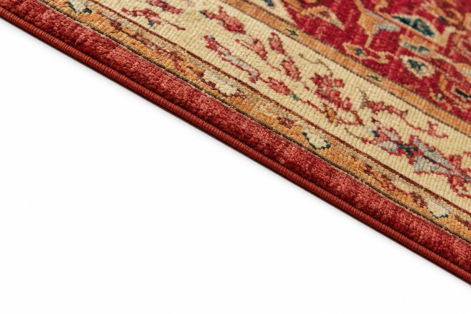 Detail image 8 of 12: 5' x 7' 7 Hand Knotted Mamluk Ziegler Rug