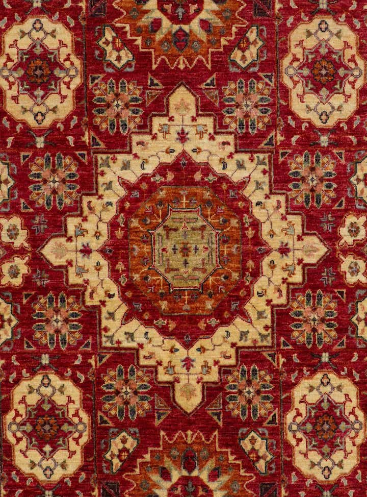 5' x 7' 7 Hand Knotted Mamluk Ziegler Rug